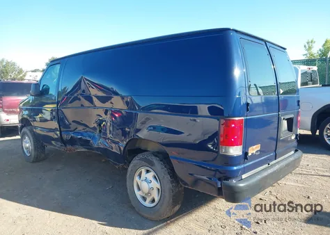 2013 Ford Econoline E250 Van z USA, uszkodzony, nr VIN 1FTNE2EW3DDA10648